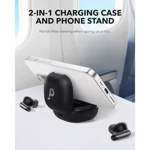 P40I by Anker, Noise Cancelling Wireless Earbuds, Black