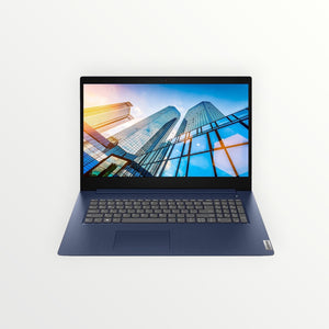 Ideapad 3 Laptop, 17.3" HD+ Screen, Intel Core I5-1035G1 Processor, 12GB RAM, 512GB SSD, HDMI, Wi-Fi, Bluetooth, Windows 11 Home, Blue