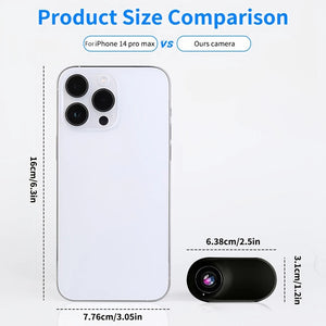 Experience Life Through Your Pet's Eyes with the HD 1080P Mini Action Cam Collar for Dogs & Cats - Wireless Tracking & Video Recording