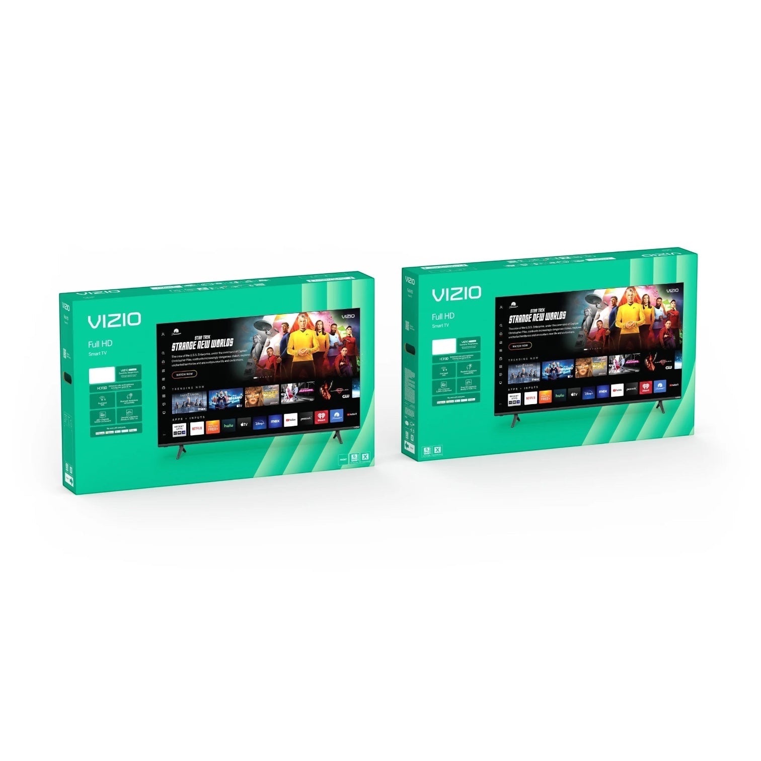 43" Class Full HD 1080P LED Smart TV (VFD43M-08)