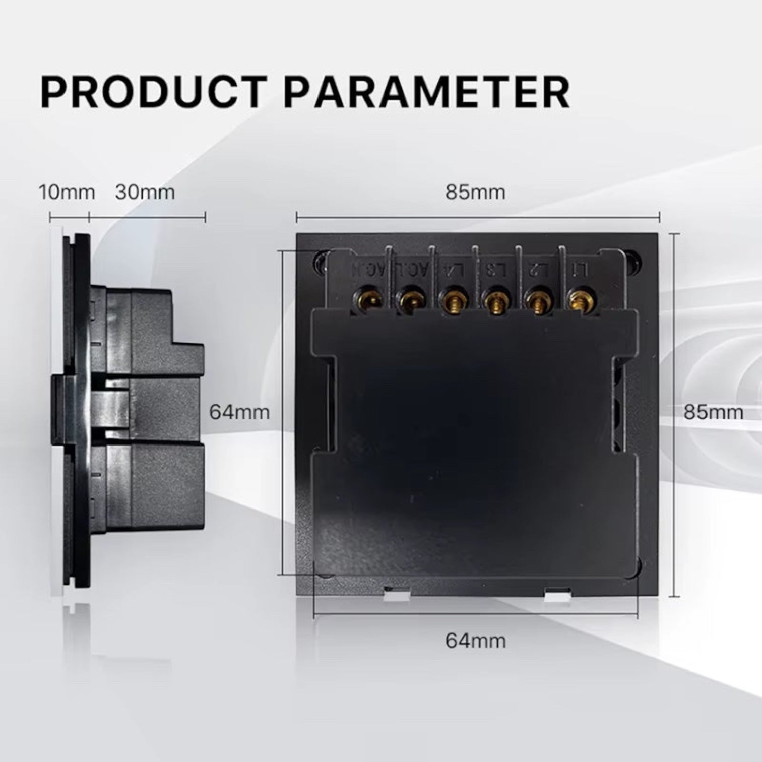 Tuya Zigbee Smart Scene Switch Lighting Smart Control Scene Control Switch Panel Smart Socket Smart Switch 485 86 Box