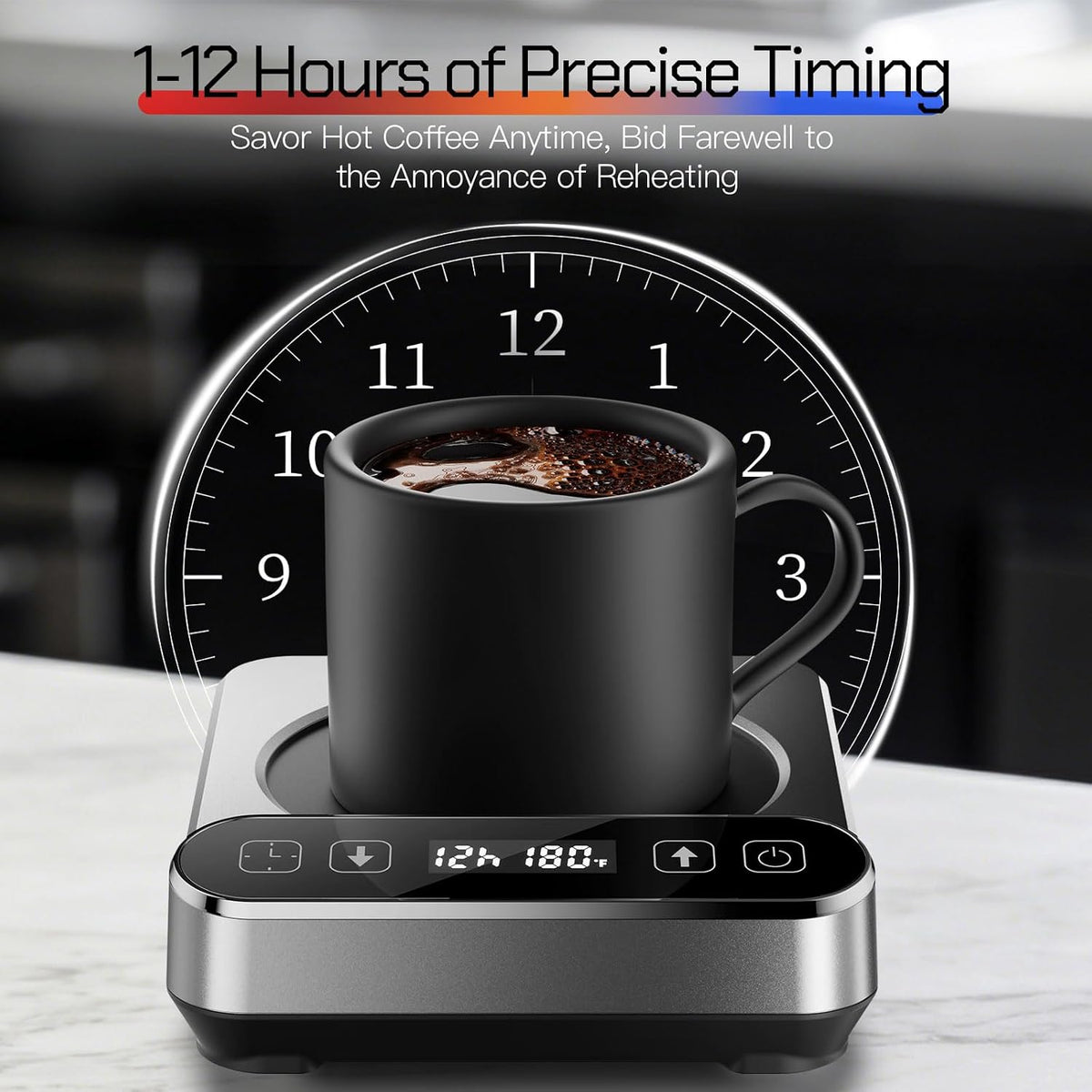 Smart Mug Warmer with Infrared Sensor, Coffee Mug Warmer for Desk