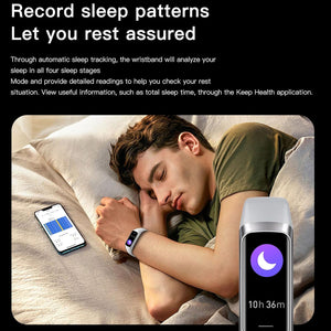 Revolutionary Health & Fitness Tracker Watch - AMOLED Display, Slim Design, 25 Sports Modes, Heart Rate & Blood Pressure Monitor, Waterproof & More!