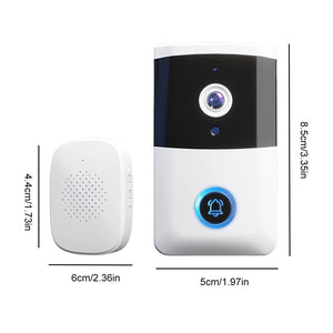 Wifi Wireless Video Doorbell IR Night Vision Doorbell Camera Home Door Bell for Home Security Alarm System