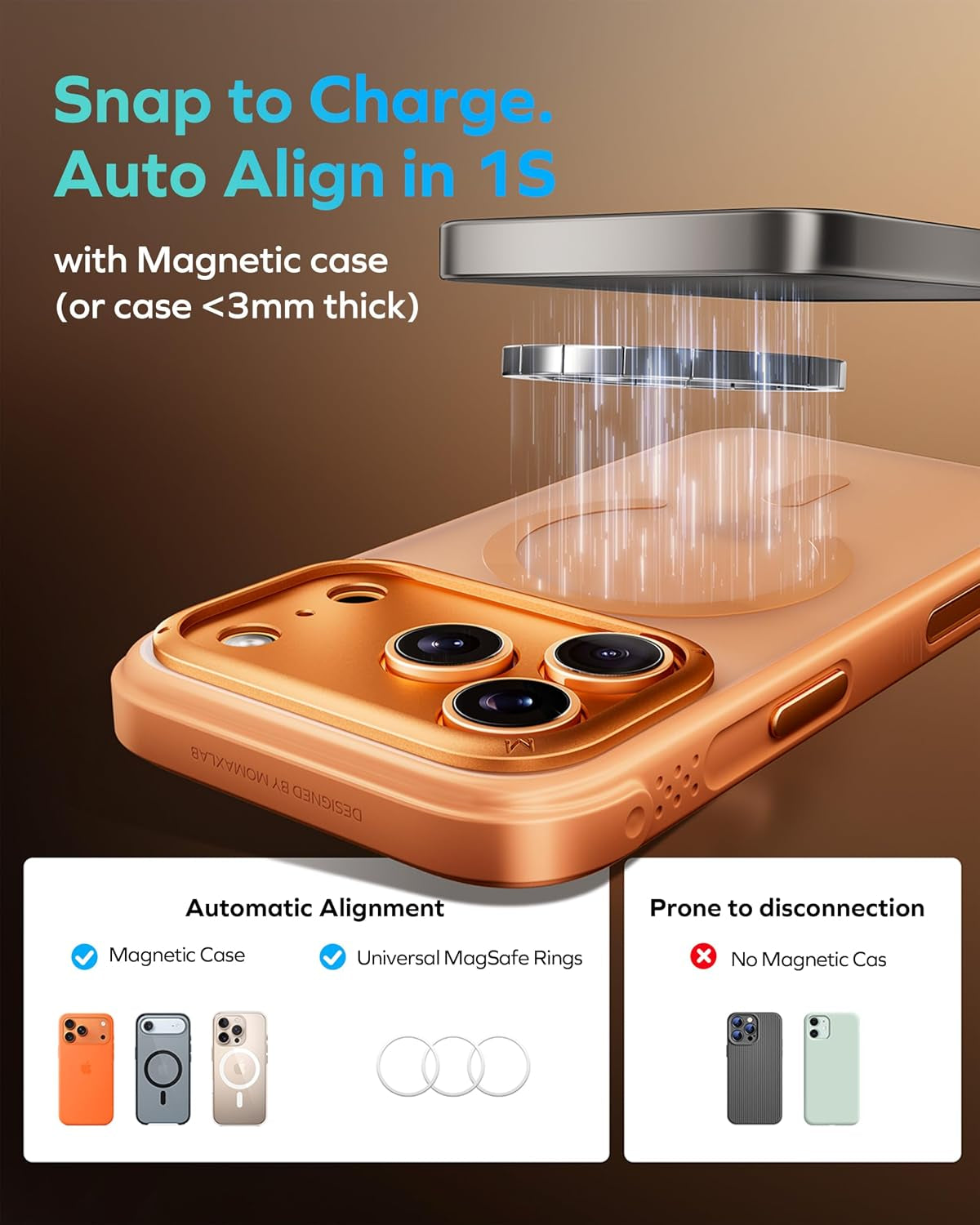 Qi2 Magnetic Power Bank, 10000Mah Everyday Portable Charger